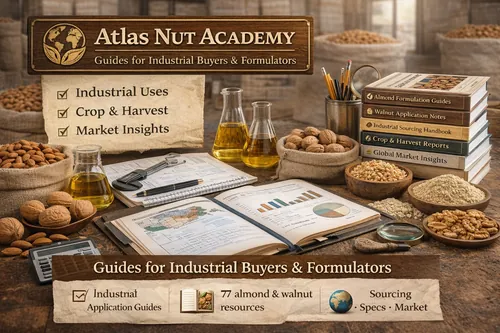 Atlas Nut Academy: almond and walnut industrial application, sourcing, crop, and market guides — Atlas Global Trading Co.