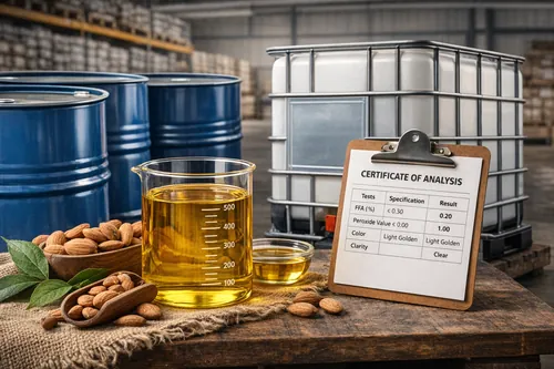 Bulk Cold-pressed edible almond oil supplier — Atlas Global Trading Co.