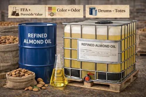 Bulk Refined almond oil supplier — Atlas Global Trading Co.